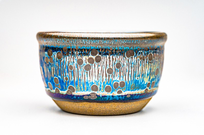 A七彩曜变星云钵