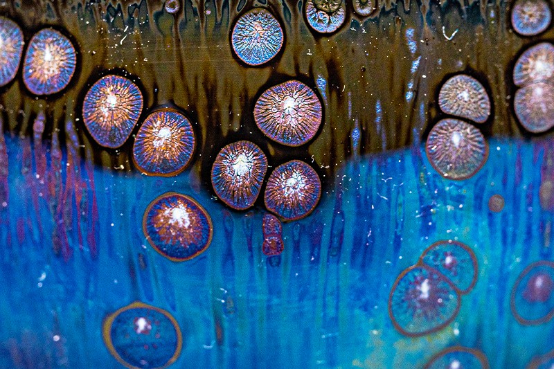 B七彩曜变星云钵