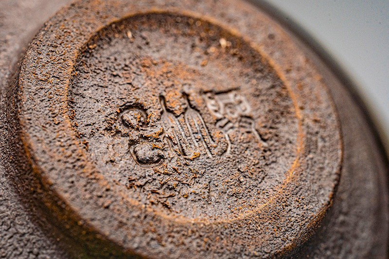 帝王绿茶叶末敛口