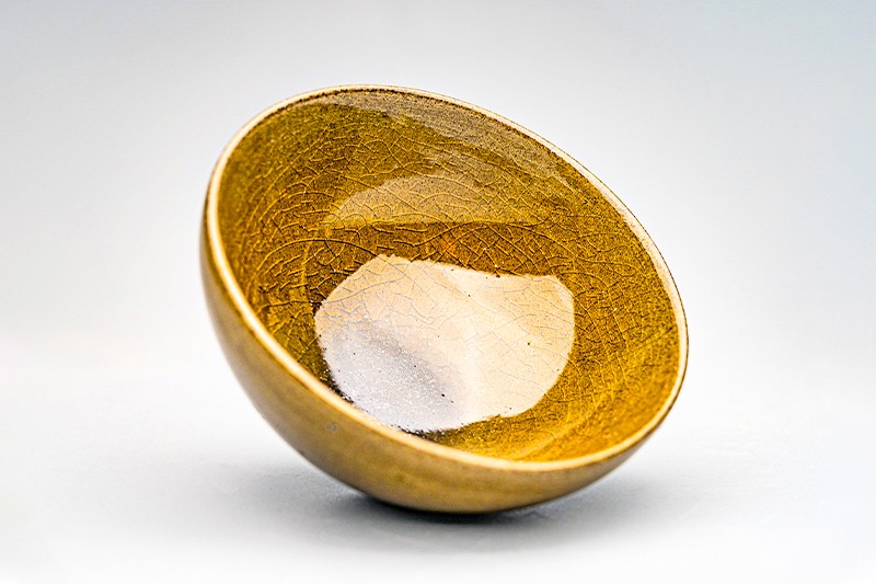 帝王绿茶叶末敛口